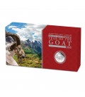 AUSTRALIAN LUNAR SERIES II 2015 YEAR OF THE GOAT SILVER PROOF COINS