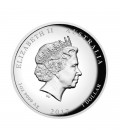 Lunar Series II 2017 Year of the Rooster 1oz Silver Proof High Relief Coin