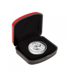 Lunar Series II 2017 Year of the Rooster 1oz Silver Proof High Relief Coin