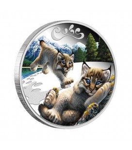 The Cubs – Lynx 2016 1/2oz Silver Proof Coin