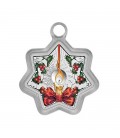 Christmas 2016 1oz Star Shaped Silver Proof Coint
