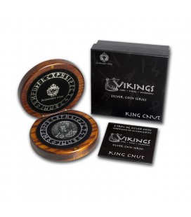 2015 2 oz Silver Coin Viking Series (King Cnut)