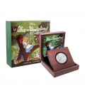 Disney Silver Coin - Alice In Wonderland 65th Anniversary
