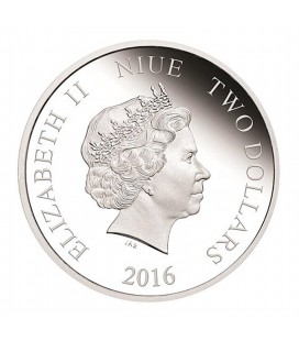 Kings Of The Continents - Grey Wolf Silver Coin