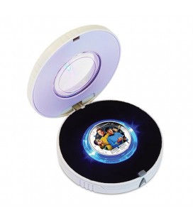 STAR TREK: THE ORIGINAL SERIES CAPTAIN JAMES T. KIRK AND SPOCK 1OZ SILVER PROOF COIN
