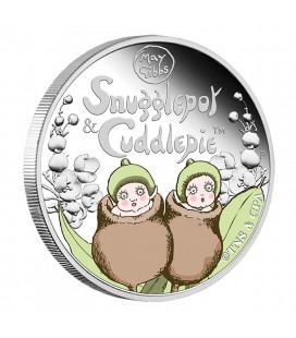 Snugglepot & Cuddlepie 2016 1/2oz Silver Proof Coin
