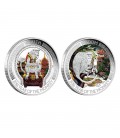 Good Fortune Series - Wealth and Wisdom 2016 1oz Silver Two-COin Set