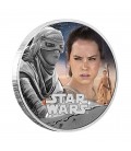 Star Wars: The Force Awakens - Rey Silver Coin