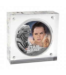 Star Wars: The Force Awakens - Rey Silver Coin
