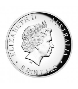 Kangaroo 2015 5oz Silver Proof High Relief Coin