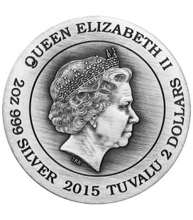 Goddesses of Olympus – Aphrodite 2015 2oz Silver High Relief Coin