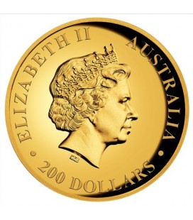 Australian Kangaroo 2015 2oz High Relief Gold Proof Coin