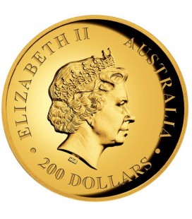 Australian Wedge-tailed Eagle 2014 2oz Gold Proof High Relief Coin