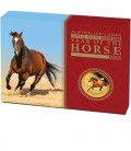 Australian Lunar Series II 2014 Year of the Horse Gold Proof Coloured Edition
