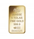PAMP 5 Tola Gold Bar