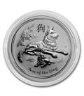 Australia 1 oz Silver Lunar Dog BU