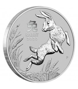 Australian 1 oz Platinum Lunar Rabbit-2023
