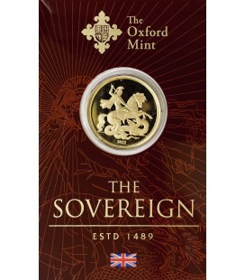 Gold Sovereign with QEII and St George and the Dragon