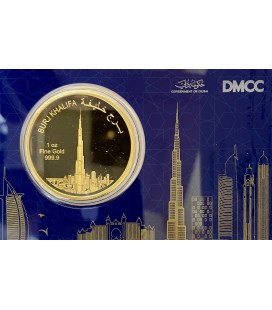 Burj Khalifa Gold Coin