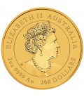 Australian Lunar 2022 Year of the Tiger 2oz Gold Bullion Coin