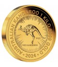 Australian Kangaroo 1 Kilo Gold Bullion Coin-2024