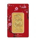 Lunar Dragon 1oz Gold Minted Bar