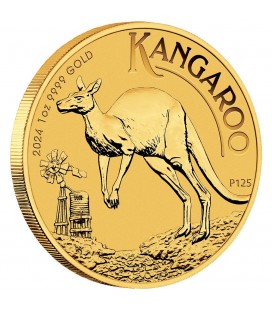 Kangaroo 1oz Gold Bullion Coin-2024