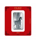 Lunar Horse Silver rectangular Ingot - 100g