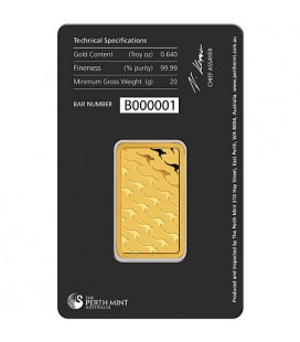 PERTH MINT 20 Gram Gold Bar