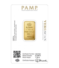 PAMP 1 Tola Gold Bar