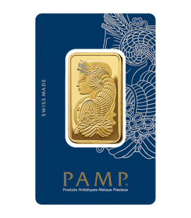PAMP 1 Ounce Gold Bar - Lady Fortuna