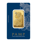 PAMP 1 Ounce Gold Bar - Lady Fortuna