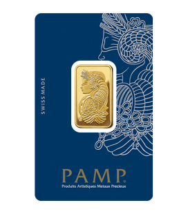 PAMP 1/2 Ounce Gold Bar