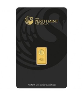 1 gram Gold Bar - Perth Mint