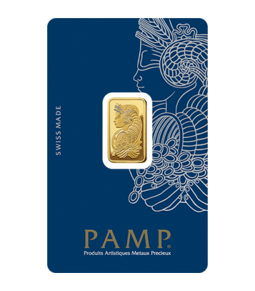 PAMP 5 Gram Gold Bar
