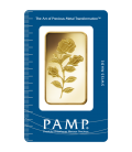 Rosa Gold Rectangular Ingot - 100 g